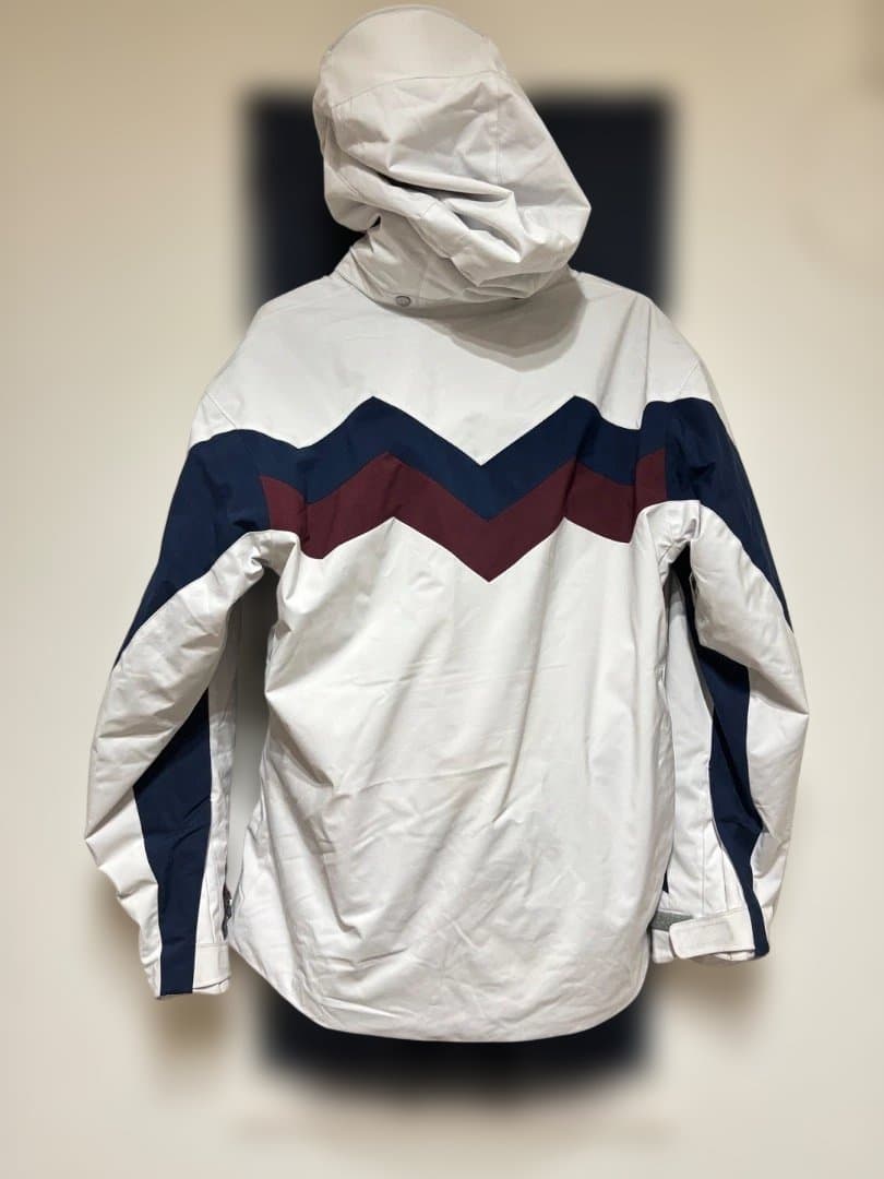 Mizuno スキーウェア ホワイト/ネイビー/バーガンディ