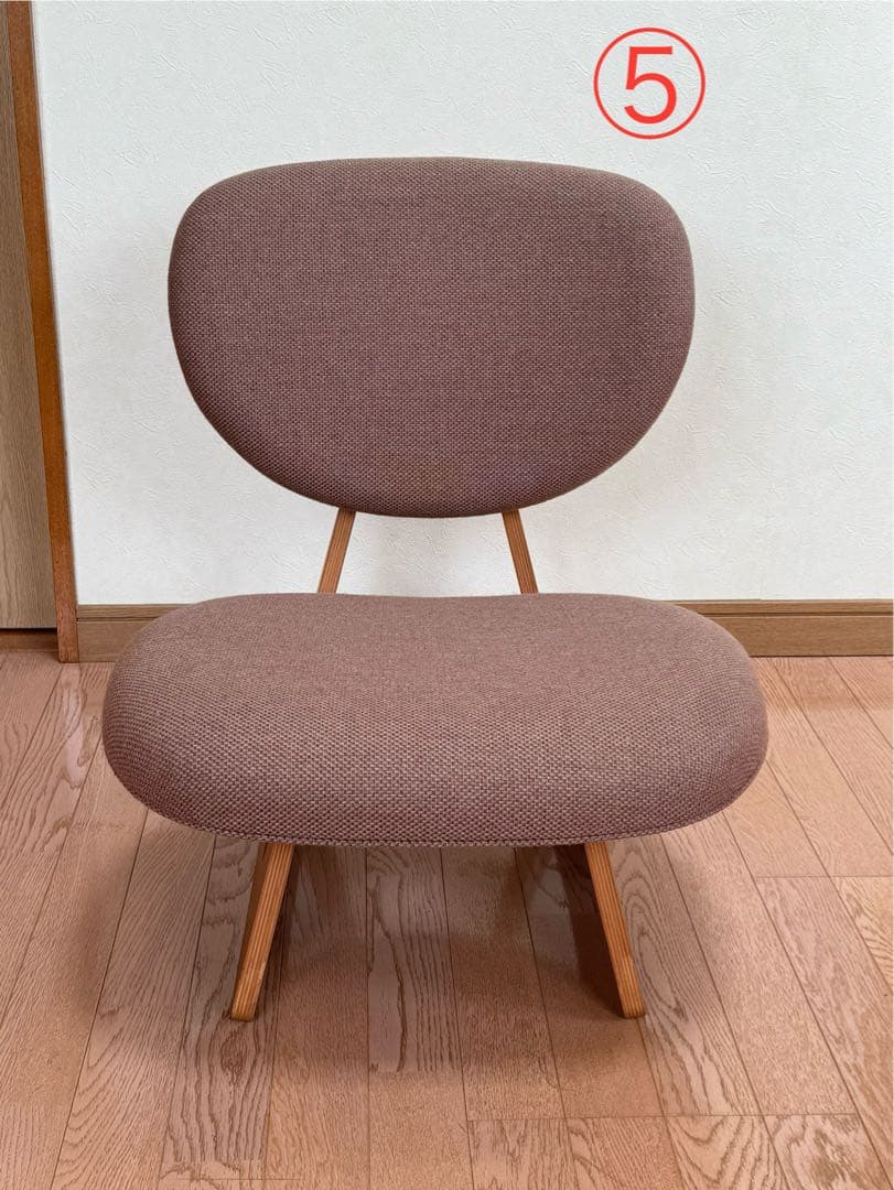 天童木工　低座椅子　5脚セット