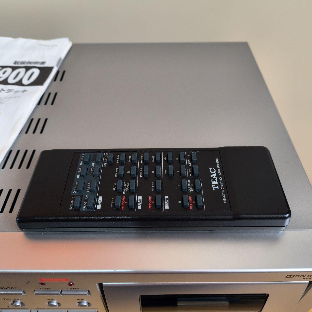 TEAC AD-RW900 CDレコーダー・カセットデッキ