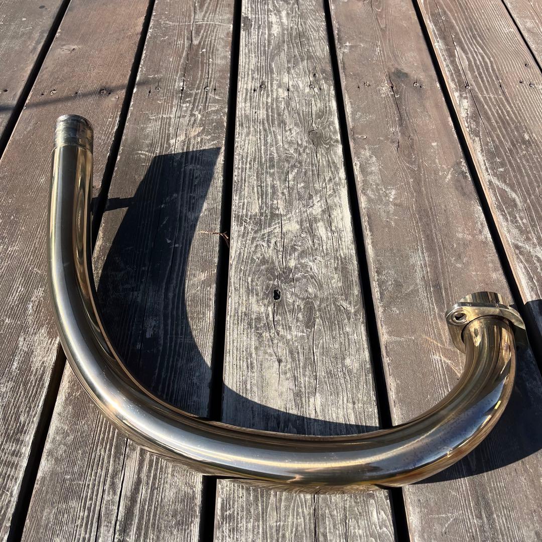 モーターガレージgoods ステンレス手曲げエキパイ　SR400