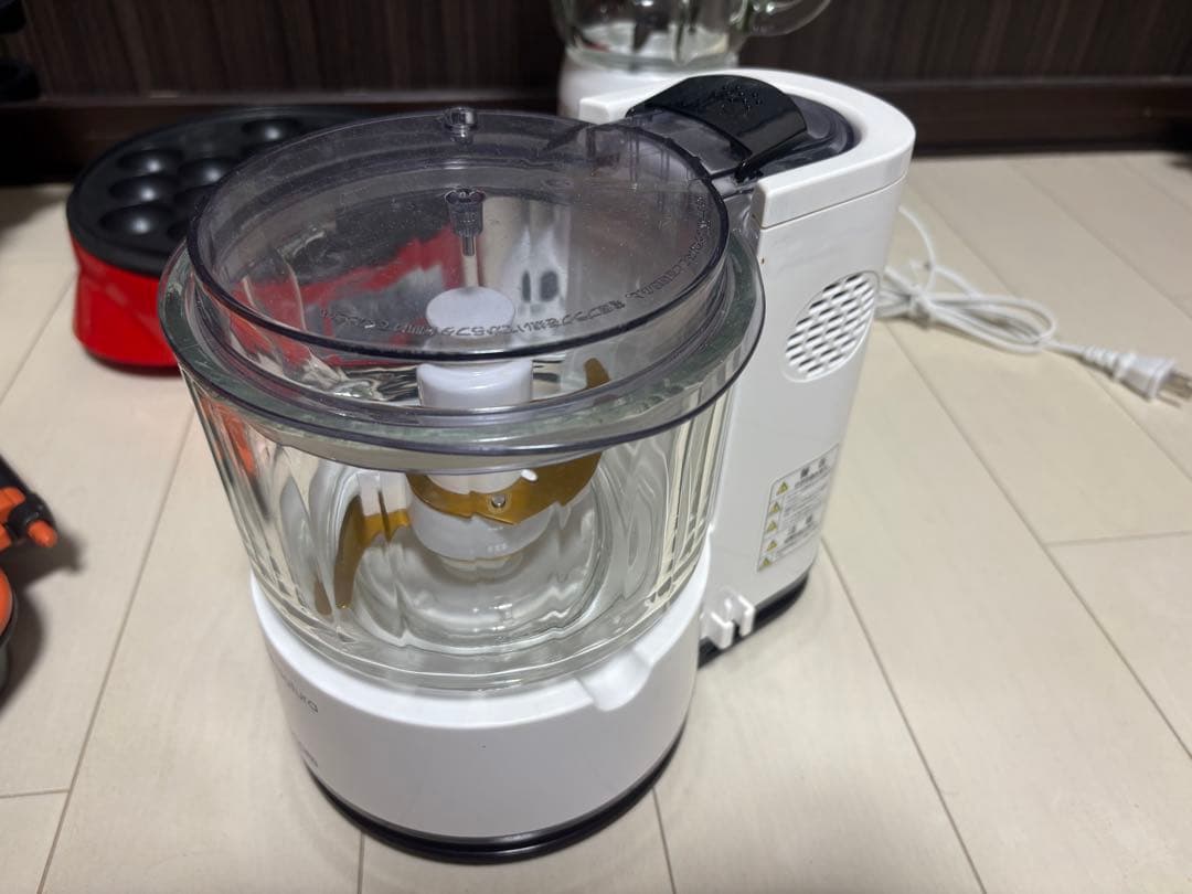 【調理器具】　圧力鍋　たこ焼き機　ミキサー　他　まとめ売り