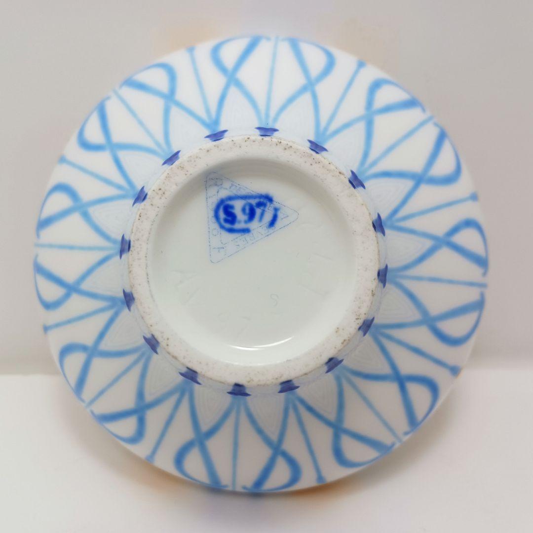 Y720 セーブル ヴィンテージ フランス製 希少 水仙図蓋物　ten