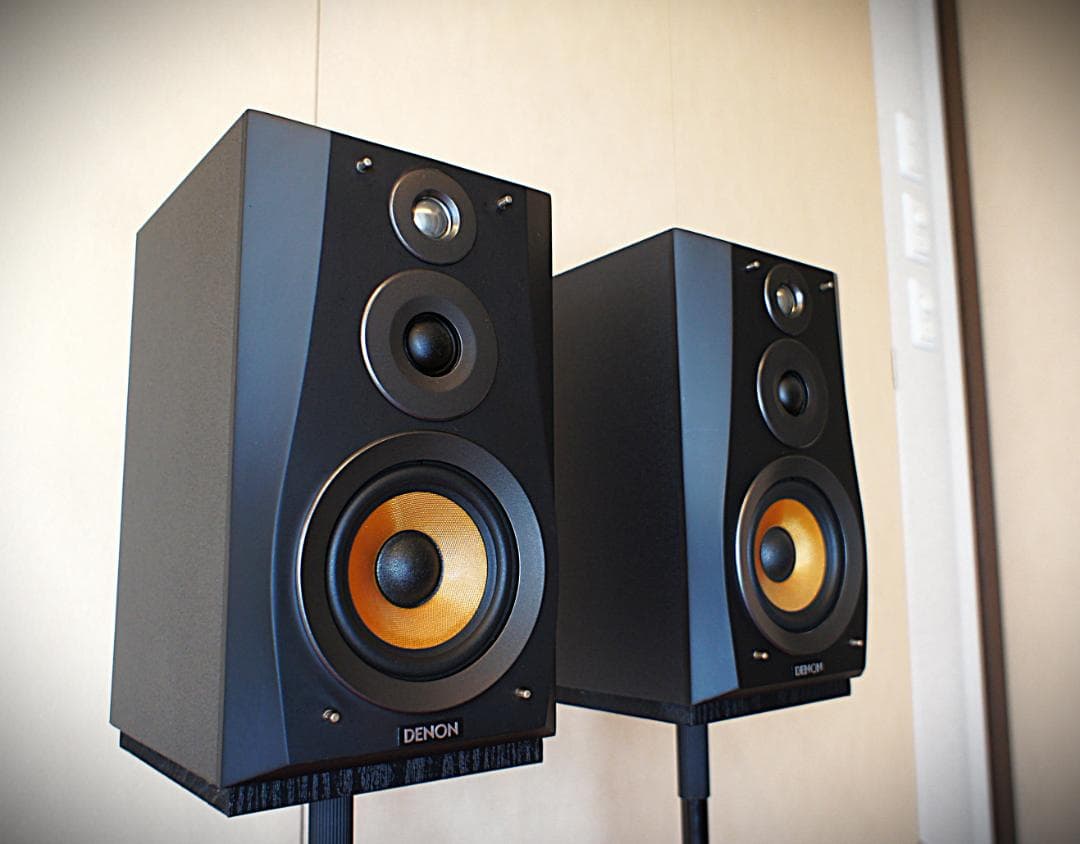 【超美品】DENON SC-M71LTD ブラックリモデル整備良品スタンド付き