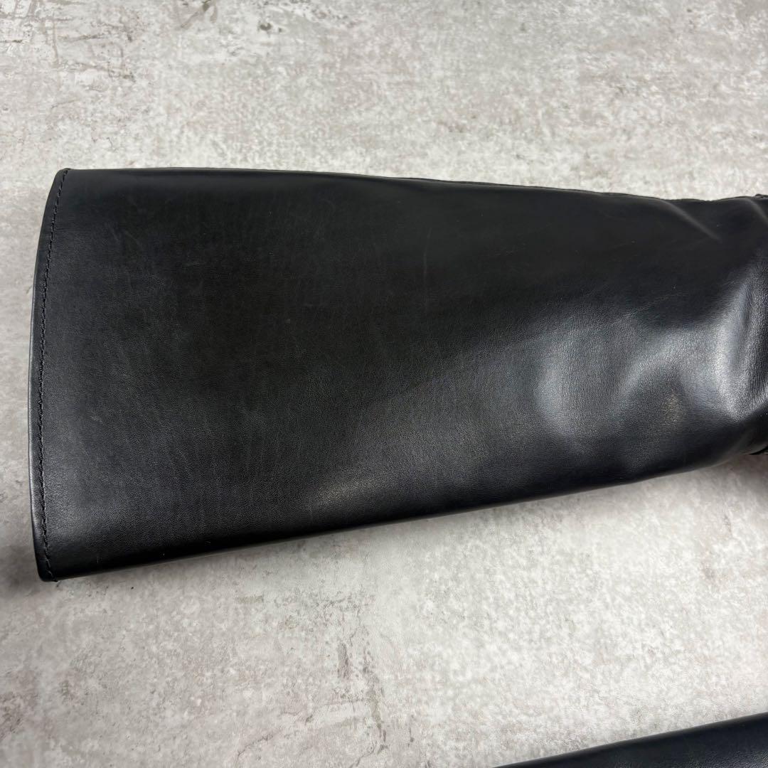 PRADASPORTS プラダスポーツ　レザー　ロングブーツ　39 ラグソール