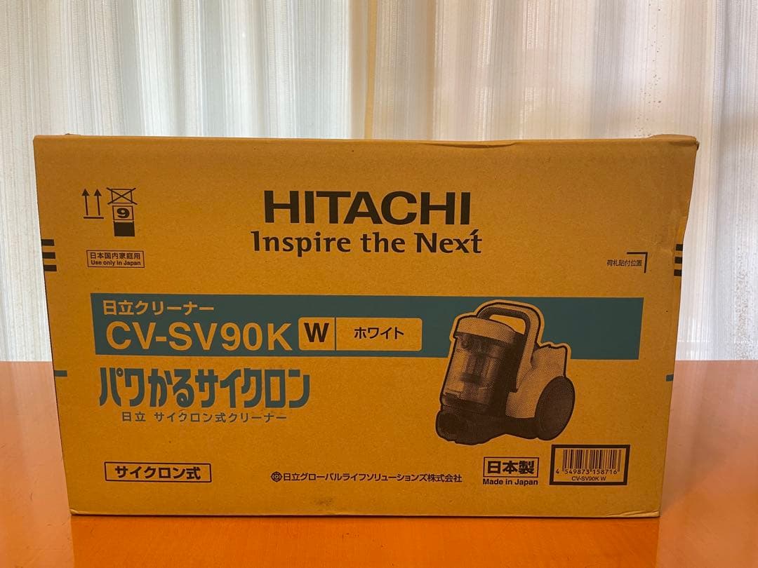 【1/11最終値下げ】日立 パワかるサイクロン ホワイト CV-SV90K-W