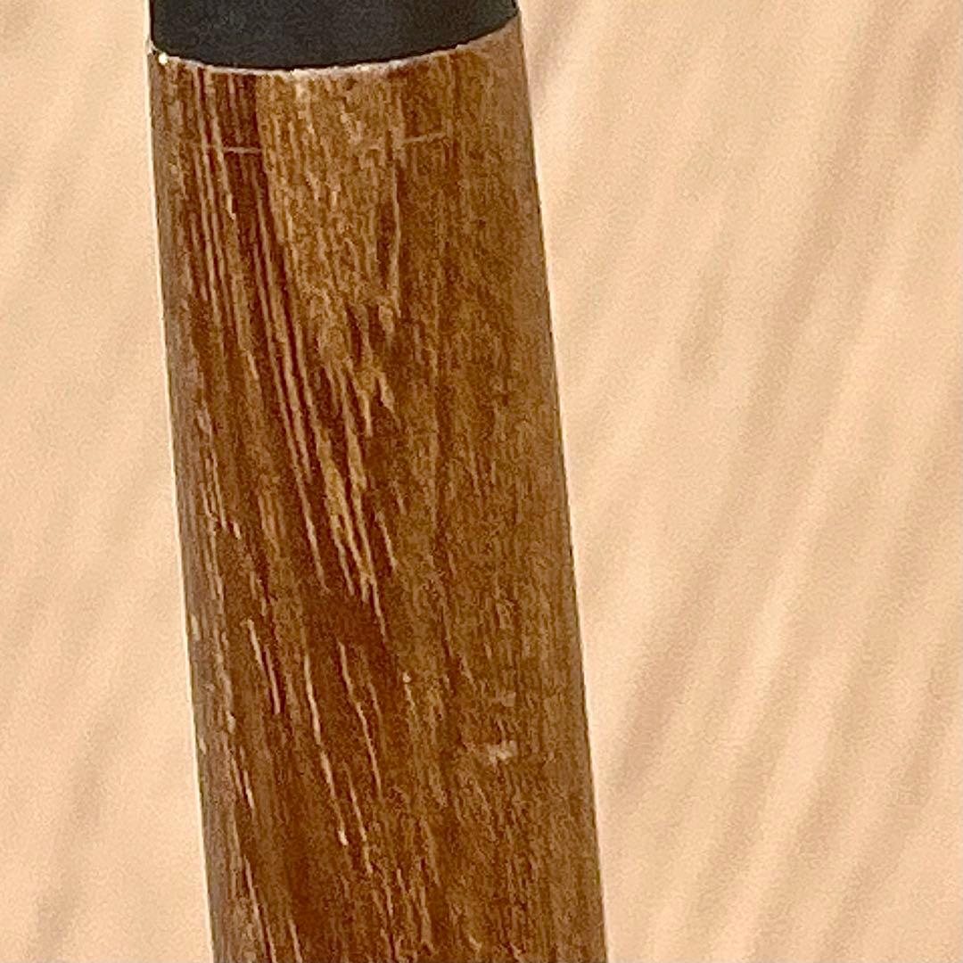 にくだんご◆野原工芸 エンジュの太軸ペン 刻印あり