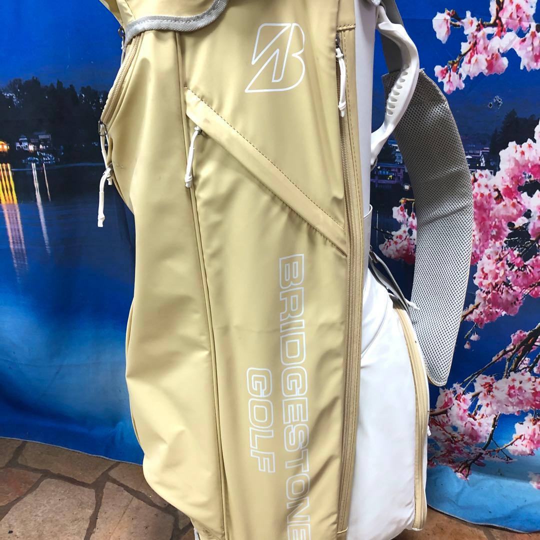 寶BV-1111 ブリヂストン キャディバッグ 軽量モデル2.5kg イエロー