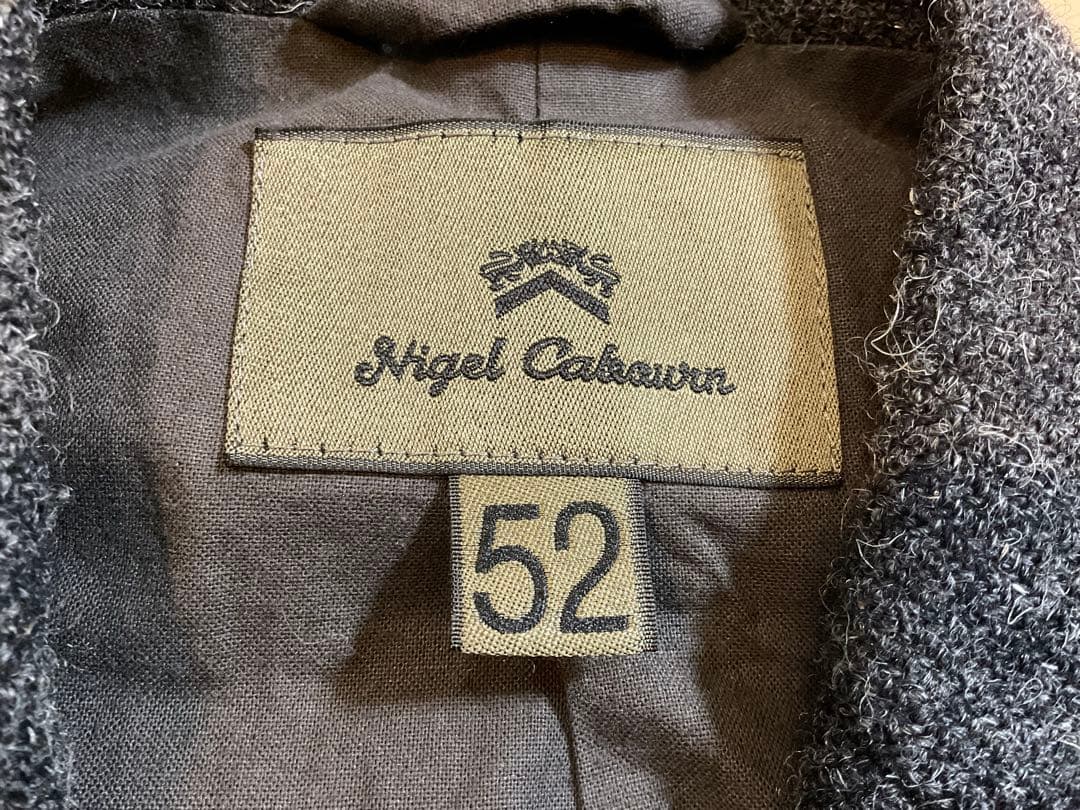 希少サイズ52 Nigel Cabournマロリーベストウール