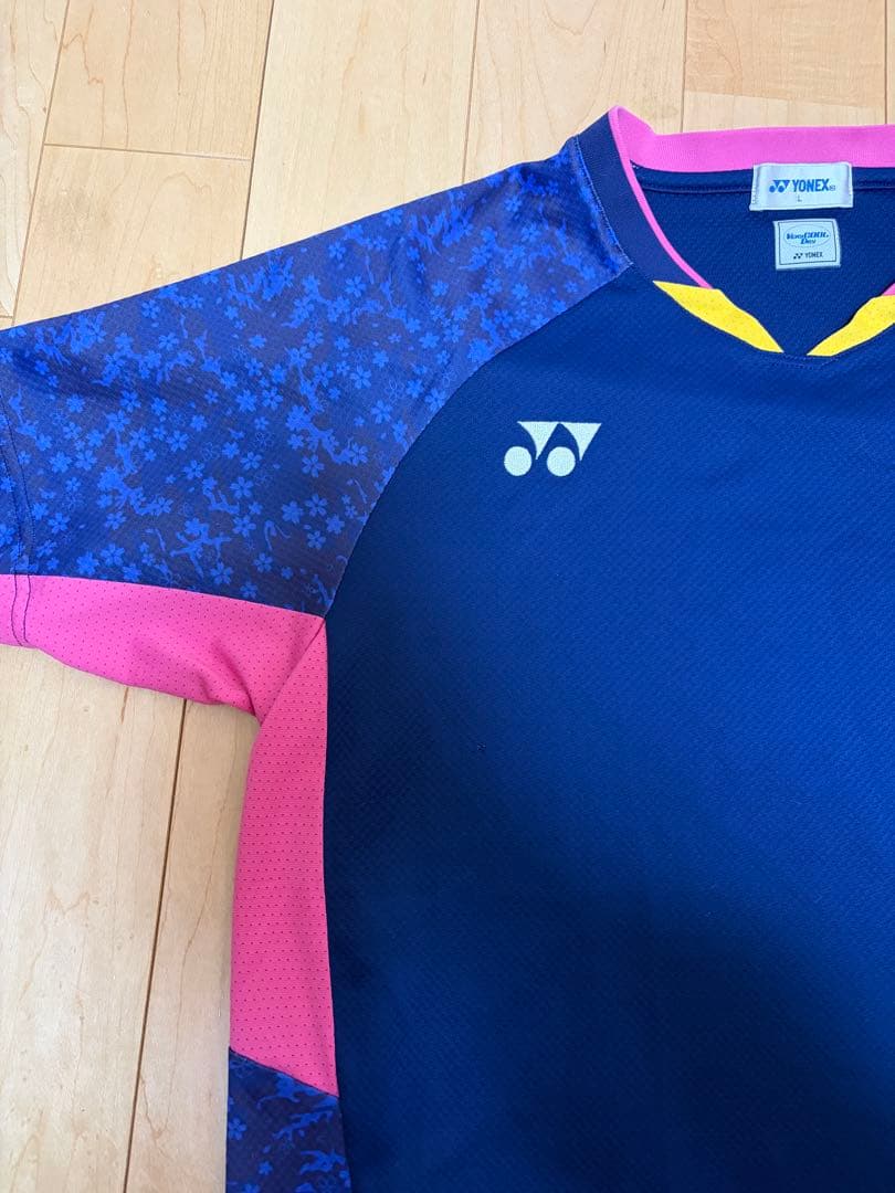 YONEX 日本代表 バドミントン ユニフォーム 半袖 廃盤デザイン Lサイズ