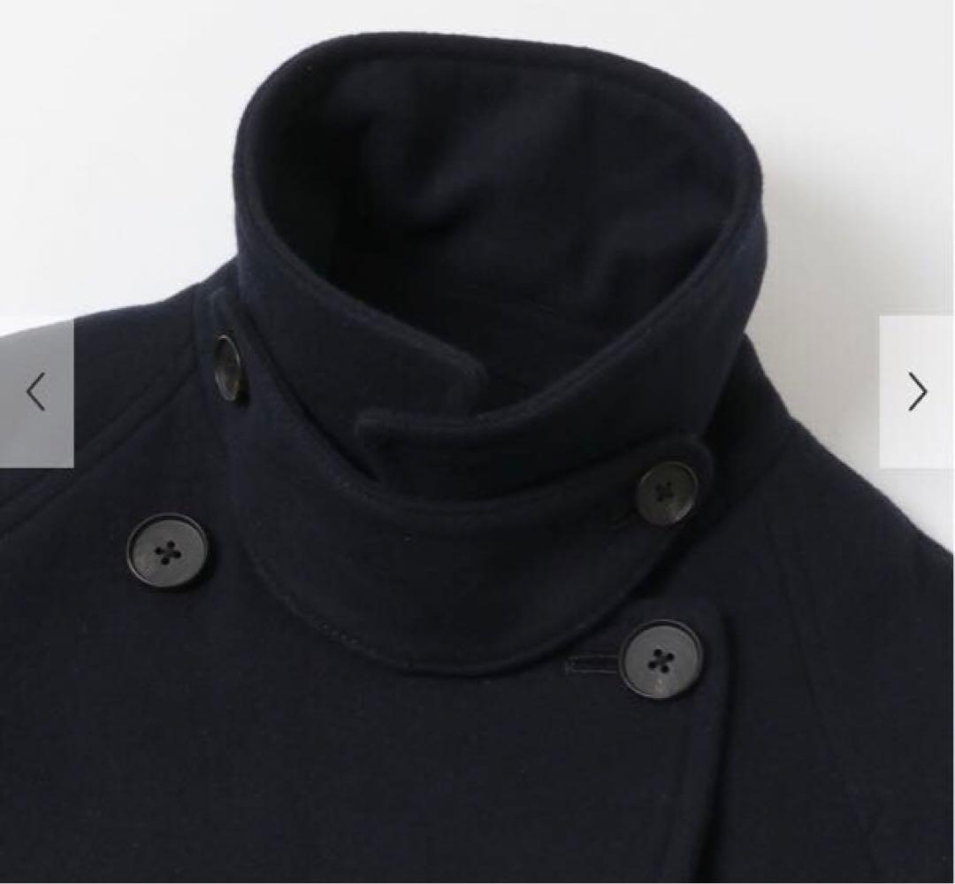 新品　URBAN RESEARCH スーパー100メルトンPコート　D.NAVY
