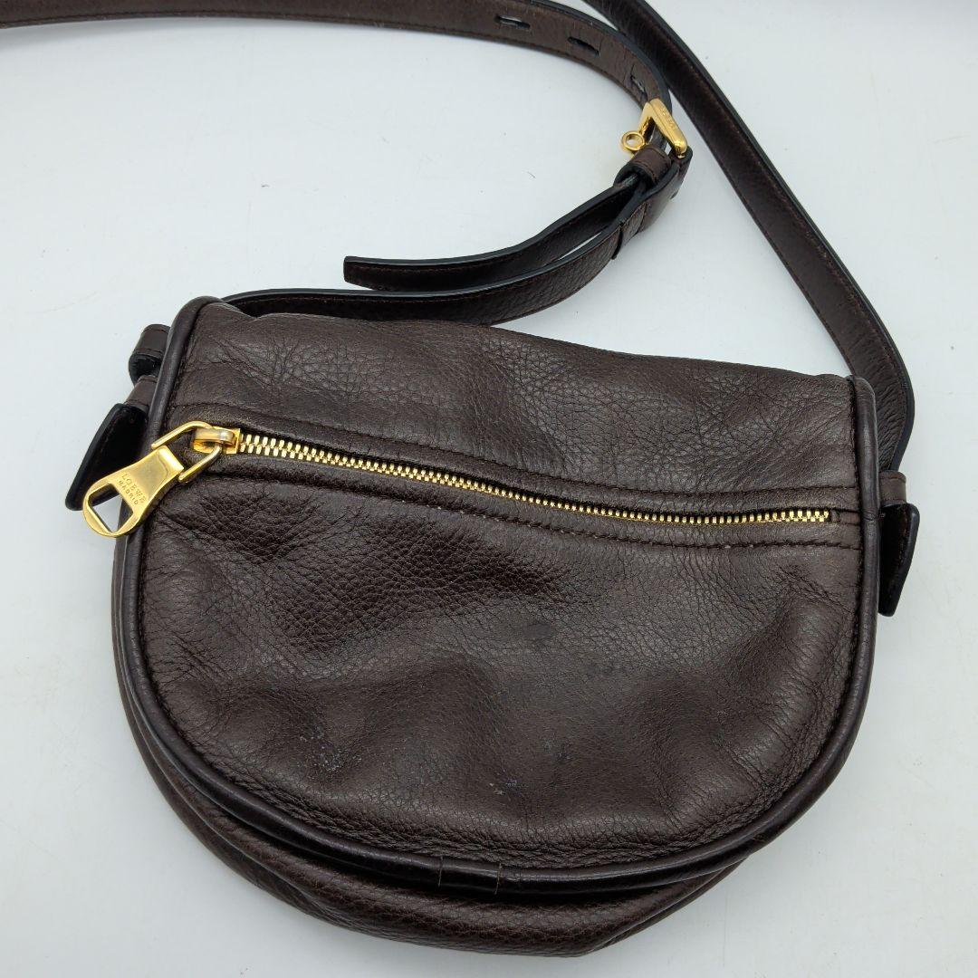 LOEWE ロエベ ショルダーバッグ 革製 ブラウン レディースバッグ