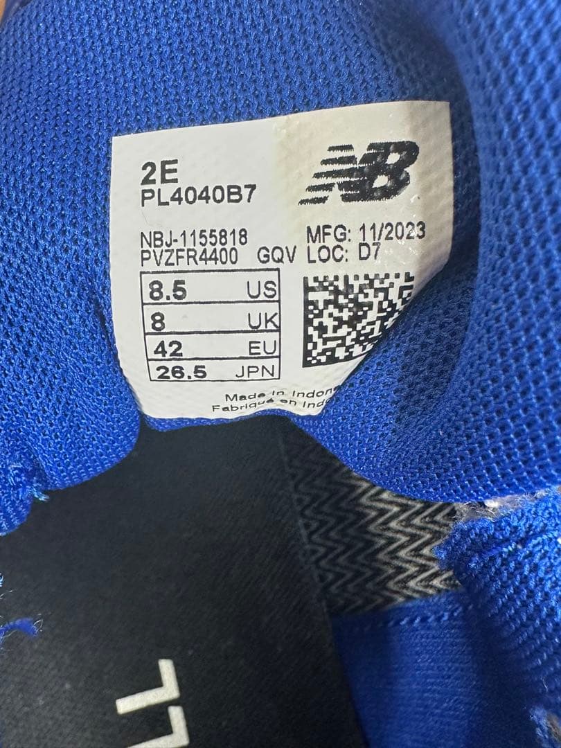 New Balance FUELCELL 野球シューズ ブルー 26.5 cm