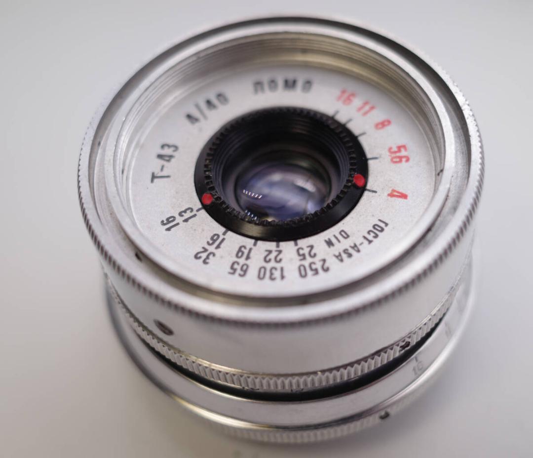 68　美品　ロモ　LOMO スメナ8 40mm F4.0 L39