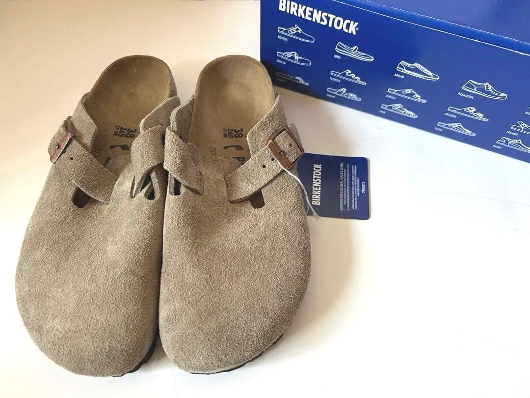 【新品】ビルケンシュトック ボストン トープ38 24.5