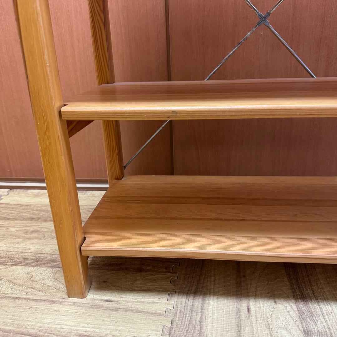 無印良品　パイン材ユニットシェルフ小　 約幅58×奥行26×高さ83cm
