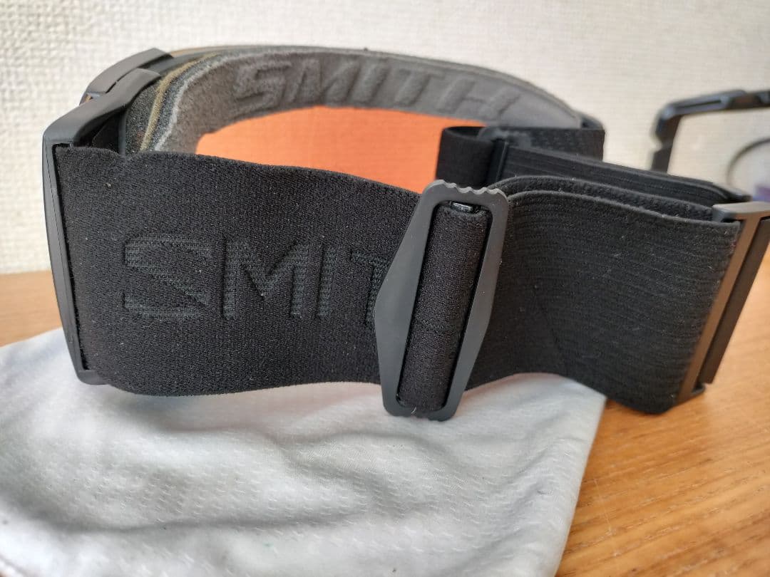 美品 SMITH I/O MAG XL ゴーグル Black アジアン