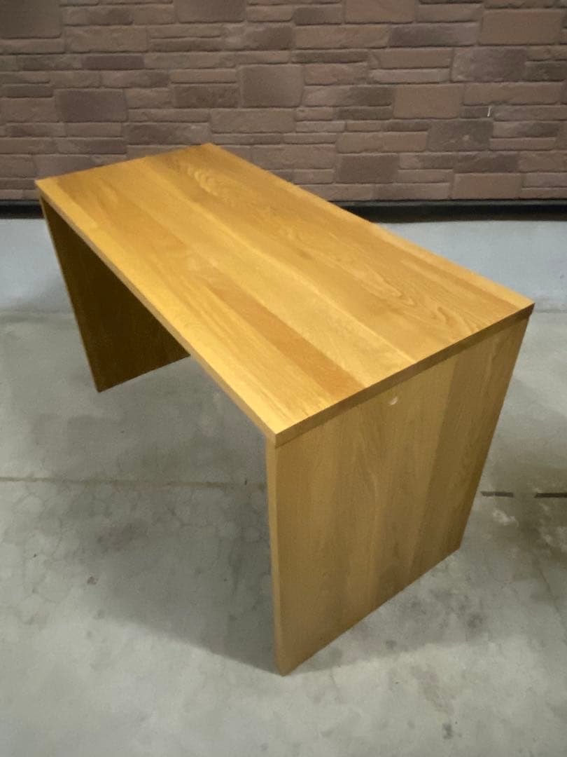 【さくら】無印良品 無垢材　デスク オーク材 W110cm