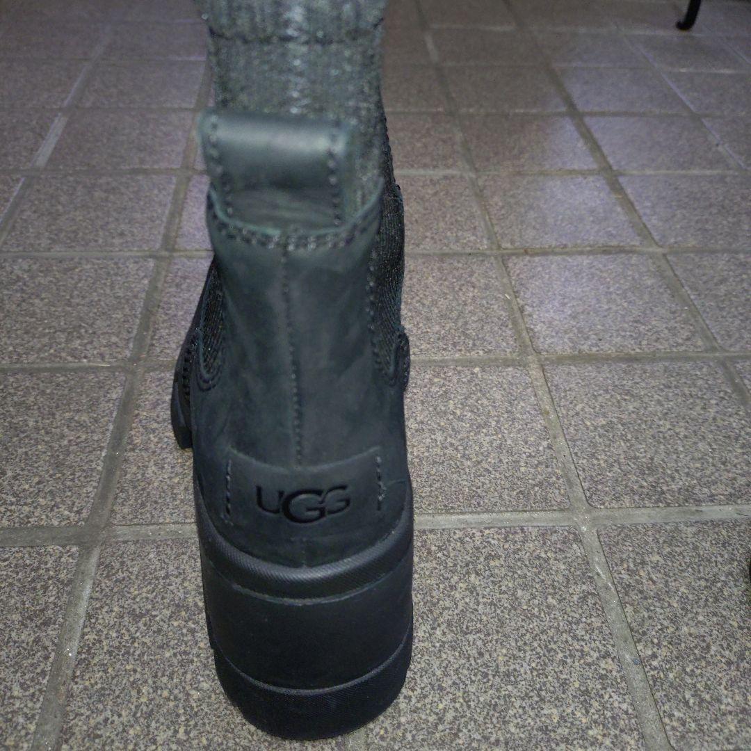 UGG アグ BROOKLYN CHELSEAサイドゴア厚底ブーツ