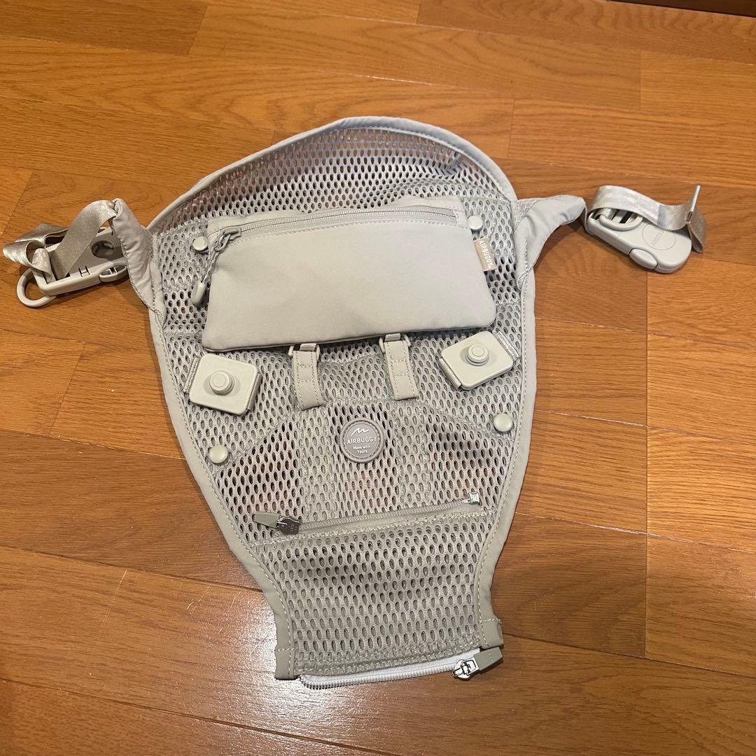 AIRBUGGY エアバギー 抱っこ紐 サンドアッシュ
