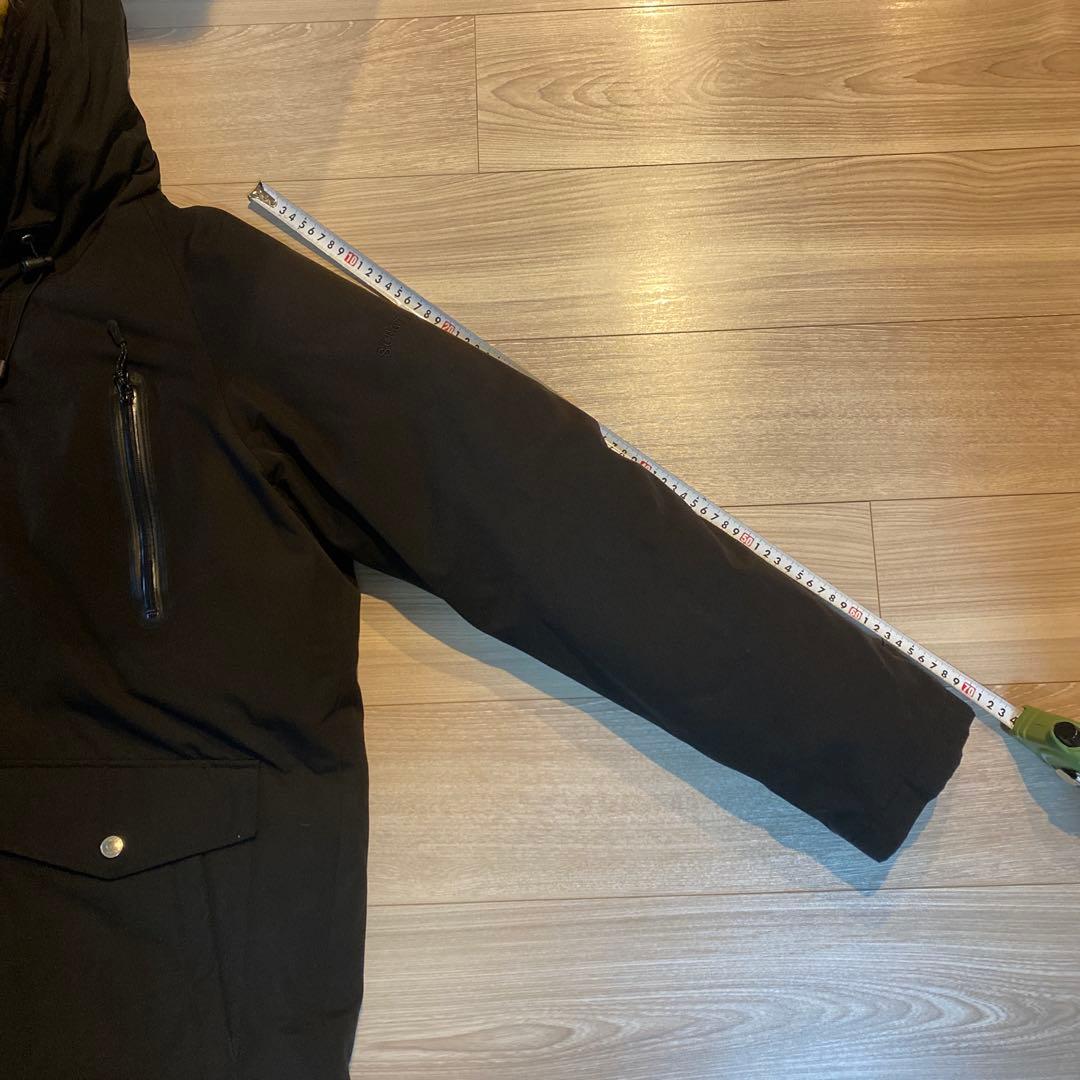 ま*ー様 SCHOTT BROS ブラックダウンジャケット