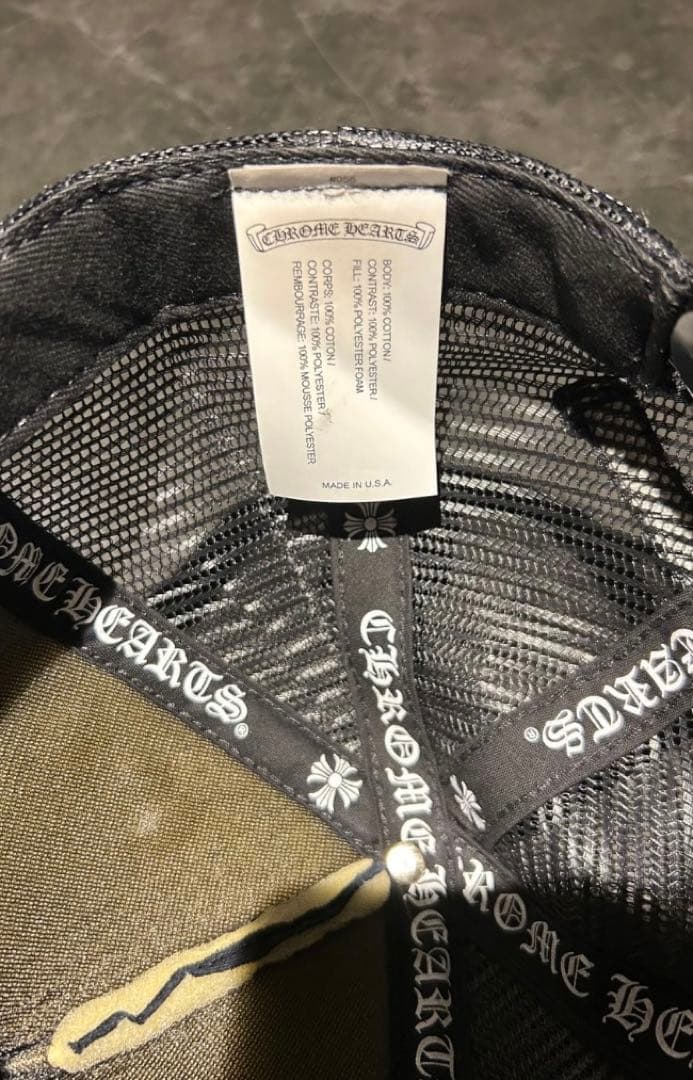 CHROME HEARTS キャップ 黒