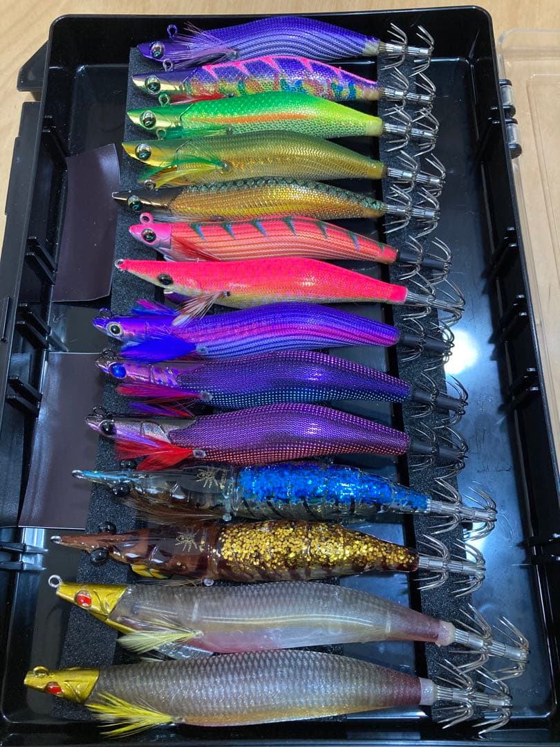 ダイワエメラルダス等エギ14本セット（3号10本、3.5号4本）