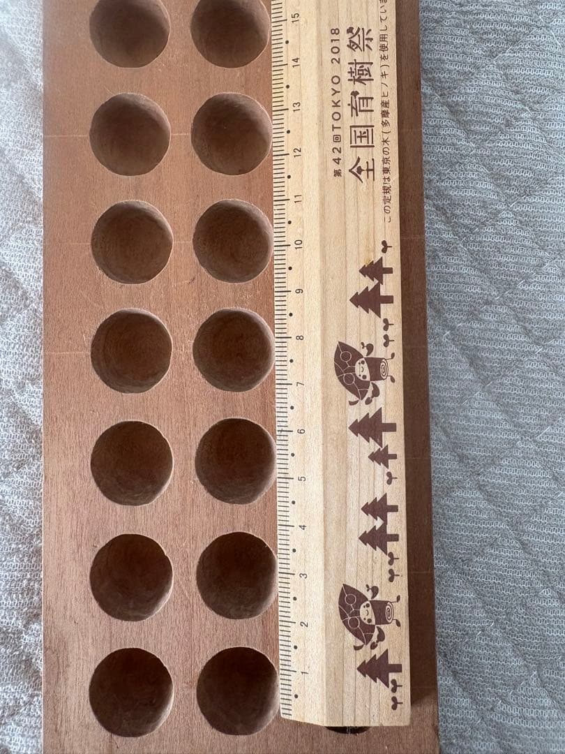 【匿名配送】一口サイズ、落雁用、菓子木型　おちょぼ　業務用、アンティーク