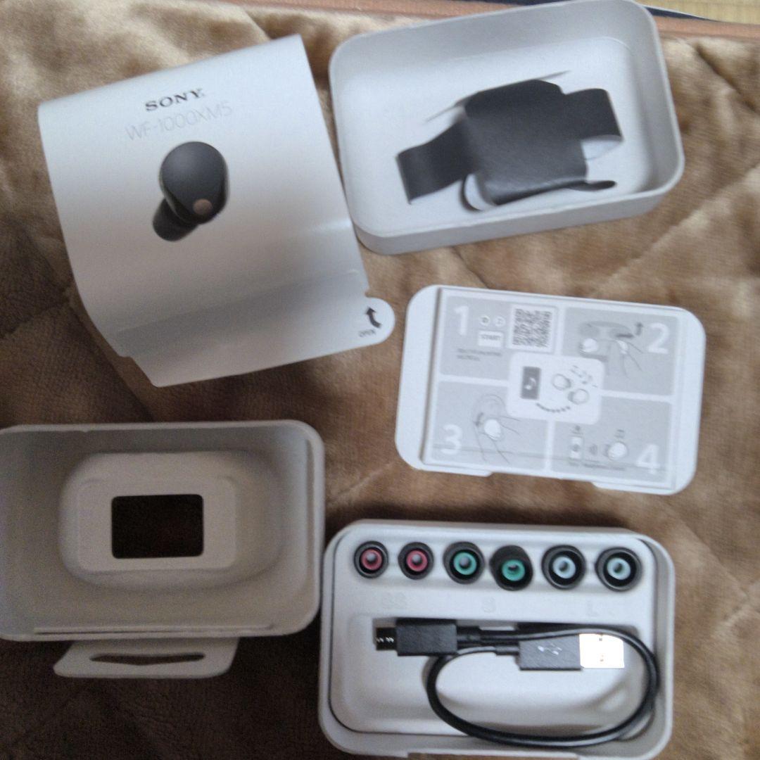 SONY WF-1000XM5 ワイヤレスイヤホン ブラック 美品