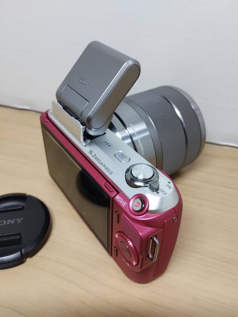 ✨人気✨ SONY α NEX-C3 ズームレンズキット ピンク ミラーレス