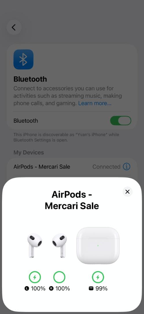 AirPods第3世代 充電ケース+ケーブル付