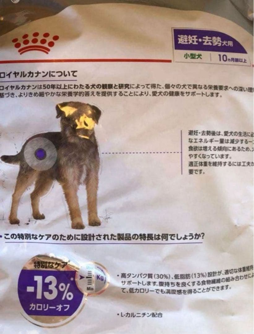 ロイヤルカナンミニステアライズド8kg