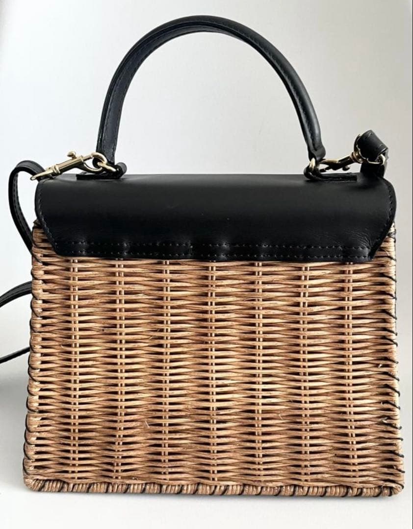 The Bagmati バグマティ 2way かごバッグ　ショルダー　レザー