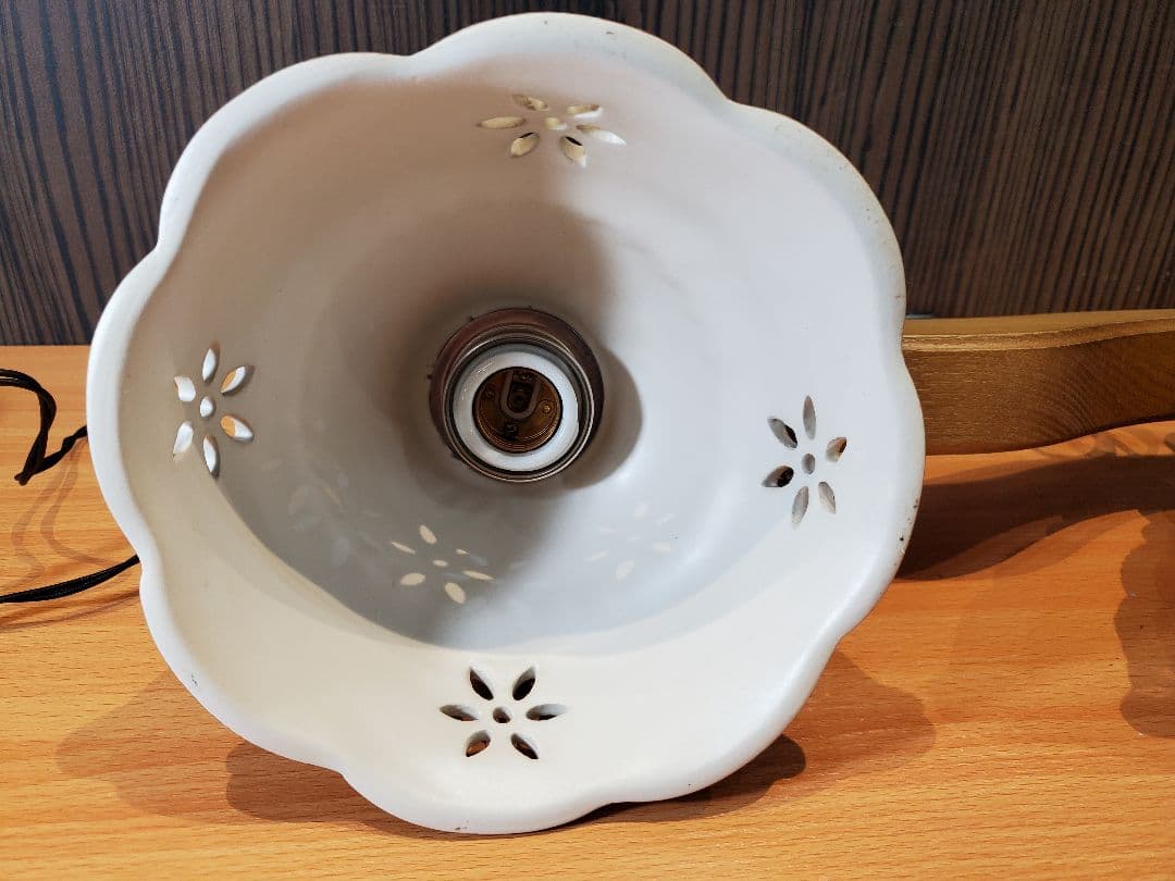 ま*♪様 コイズミ　アンティーク 陶器　シャンデリア　カントリー