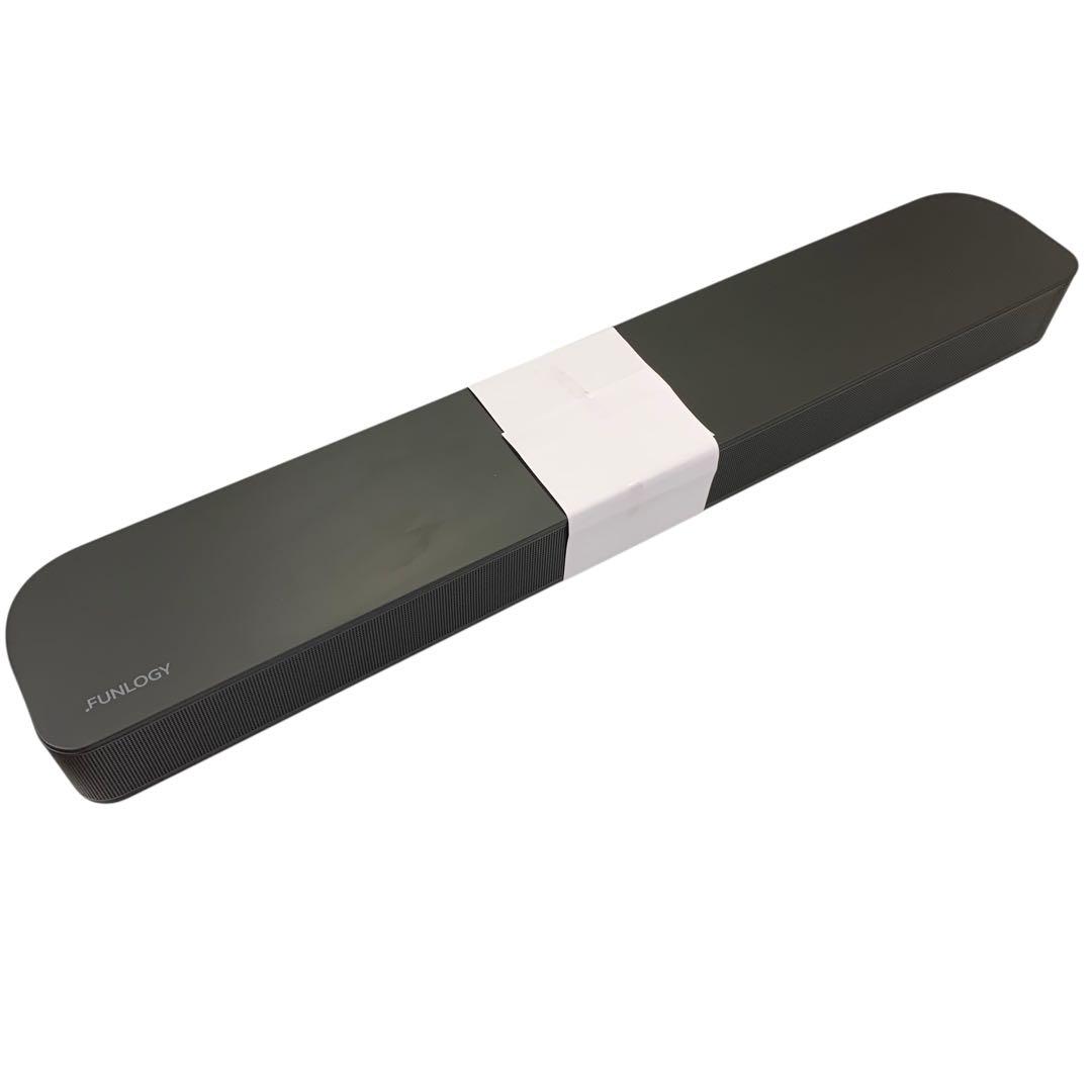 【開封・未使用】FUNLOGY サウンドバー スピーカー ブラック テレビ 音響