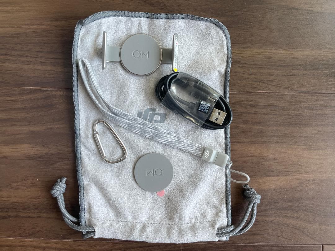 DJI OM 5 サンセット ホワイト（ポーチ・ケース付）