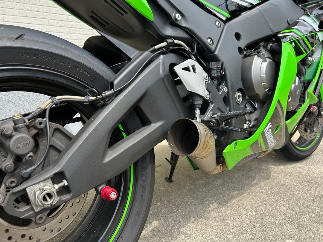 アサヒナレーシング 16-19ZX10R スリップオン 触媒レス専用バッフル付き