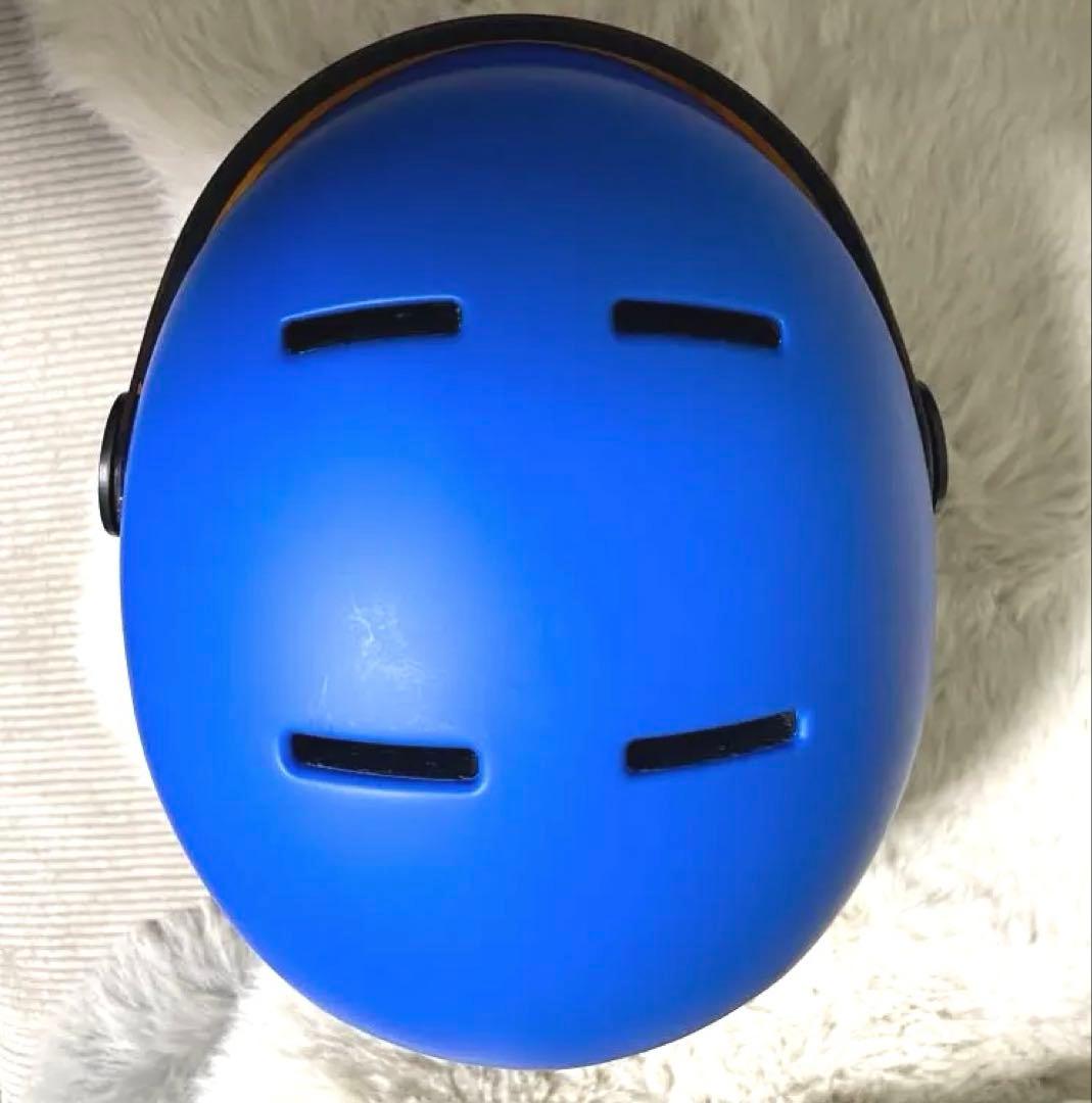 サロモンGROM VISOR Pop Blue Mat KM(53-56cm)