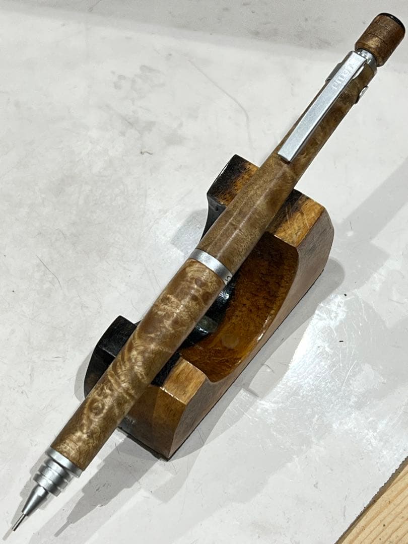 S20 0.5mm マーブルウッド　ノックボタン