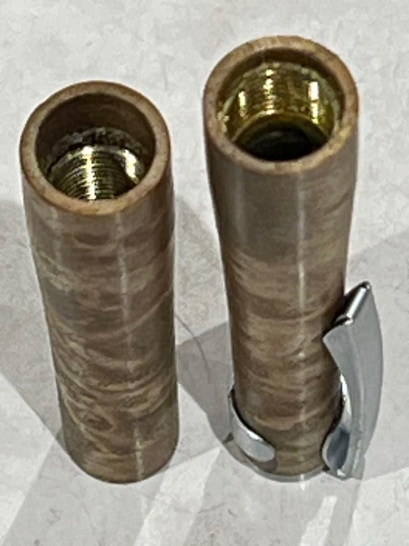 S20 0.5mm マーブルウッド　ノックボタン