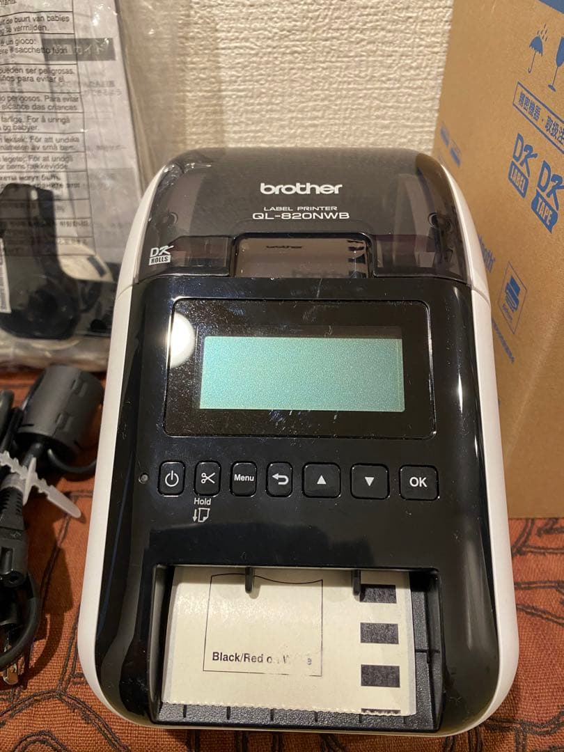 brother QL820NW 写真内一式