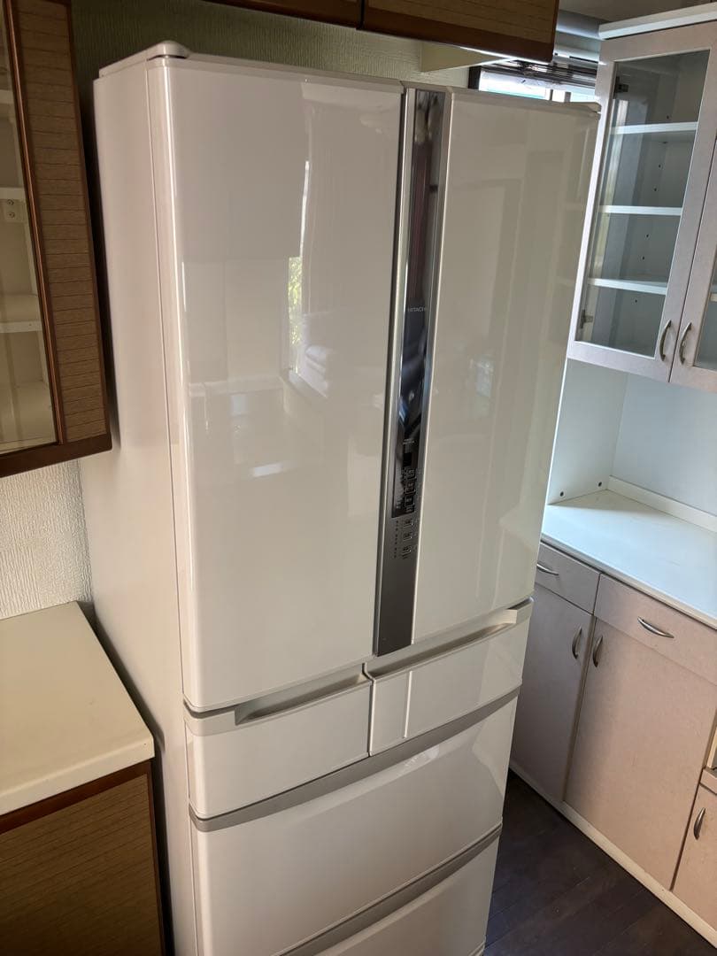 HITACHI 475ℓ冷蔵庫 ホワイト【送料込み】