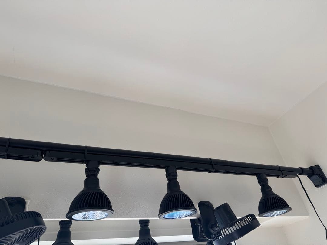 ダクトレール4本セット、ソケット12個