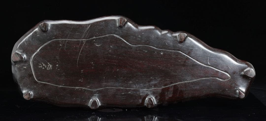 佐渡 赤玉石 在銘台座付 碧玉 赤石 鑑賞石 水石 飾石 天然石 11.9kg