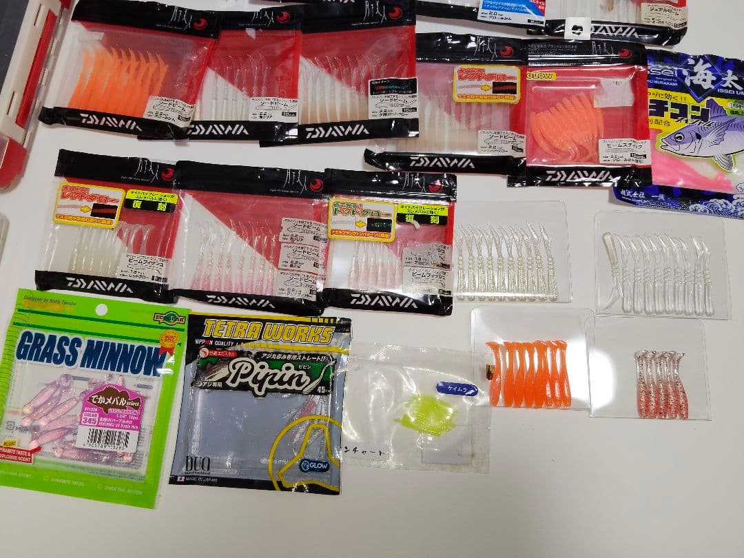 ライトソルト引退セット　ワーム　月下美人