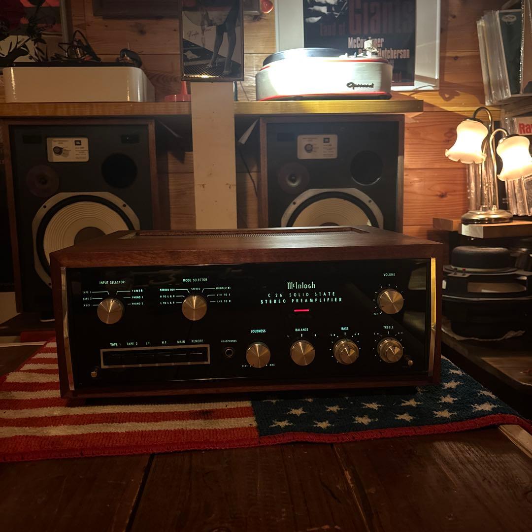 TRIPLEマッキントッシュC26名機美品 プリアンプ