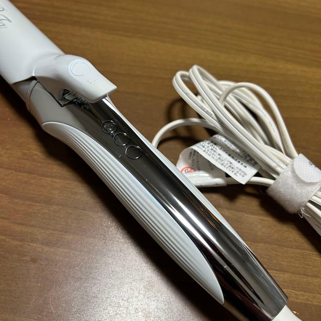 美品 リファカールアイロン プロ 38mm RE-AV-02A ホワイト