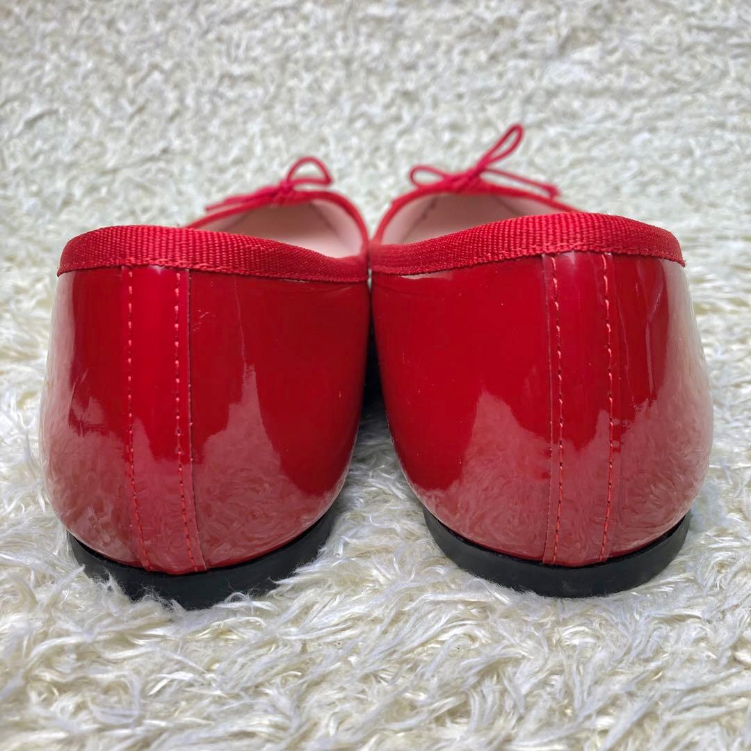 『極美品』レペット　ブリジット フラット　パンプス　バレエシューズ　赤　40