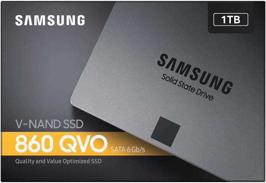 Samsung 860 QVO 1TB SATA 2.5 内蔵 SSD 使用少⑭
