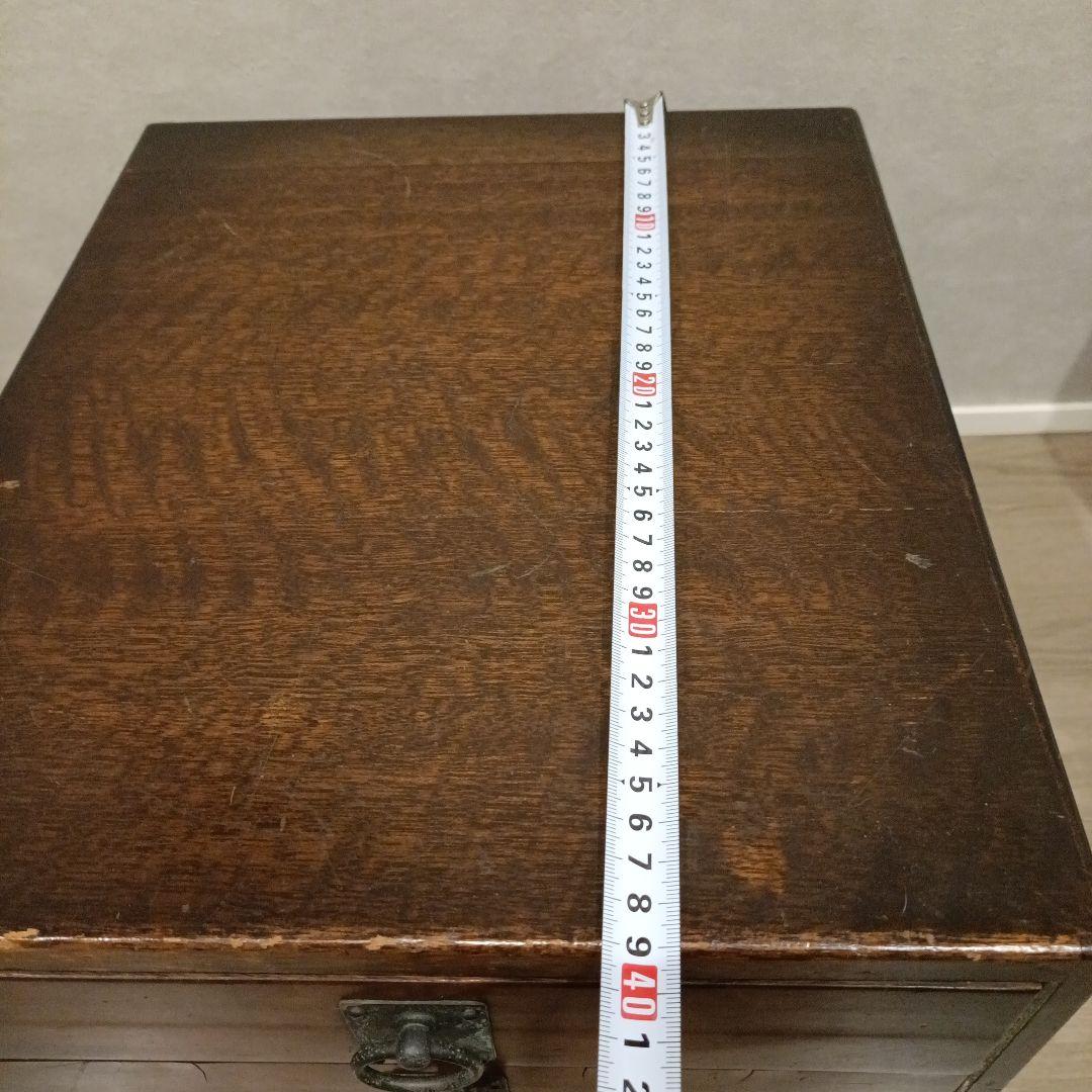 ビンテージスタイル　木製タンス 6段引き出し