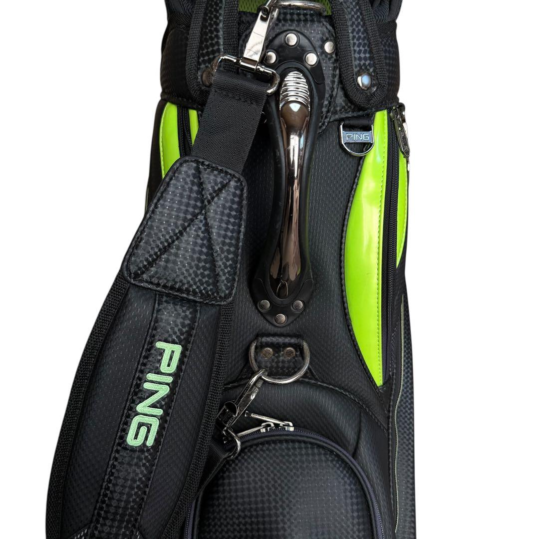【美品】PING ピン キャディバッグ 9.5型 PGJ-CBC017
